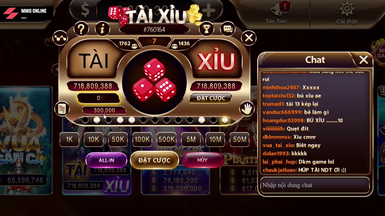 Game tài xỉu tại Thiên Hạ Bet